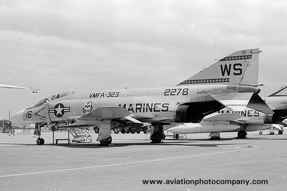 US Marines VMFA-323 McDonnell F-4B Phantom 152278/WS-16