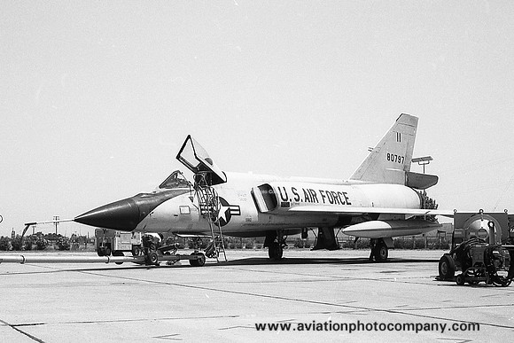 USAF California ANG 194 FIS Convair F-106A Delta Dart 58-0797 (1975)