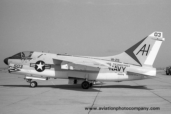 US Navy VA-25 LTV A-7B Corsair 154479/AH-503 (1972)