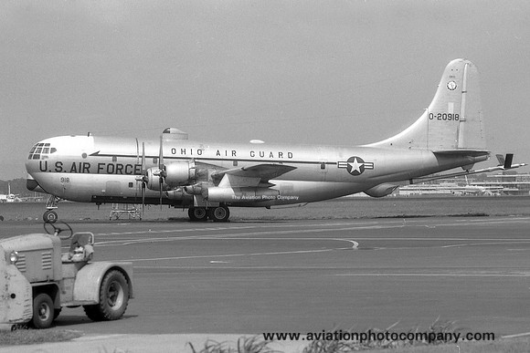 USAF Ohio ANG 145 ARS Boeing KC-97L 52-0918 (1969)
