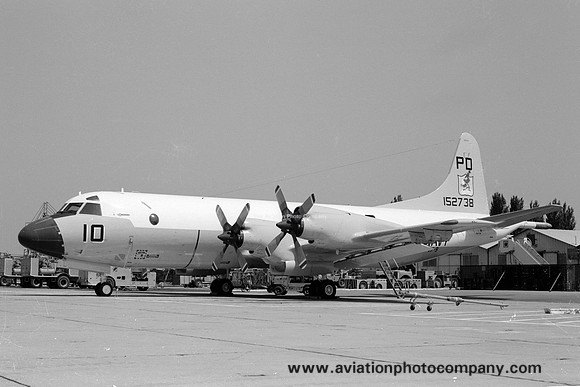 US Navy VP-9 Lockheed P-3B Orion 152738/PD-10 (1975)