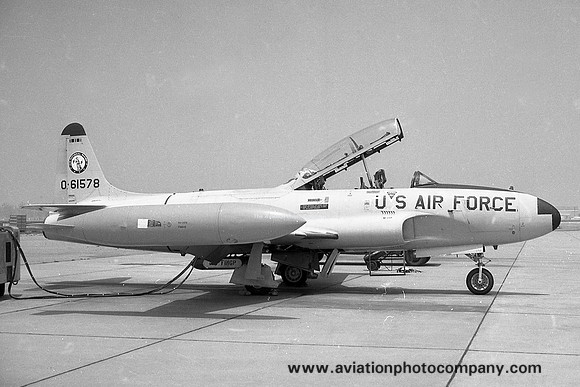 USAF California ANG Lockheed T-33A Shooting Star 56-1678