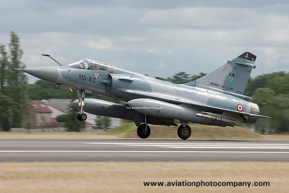 French Air Force EC2/5 Dassault Mirage 2000C 120/115-KC at St Dizier (2017)