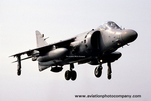 Royal Navy 801 Squadron BAe Sea Harrier F/A.2 ZE690/003 (1995)