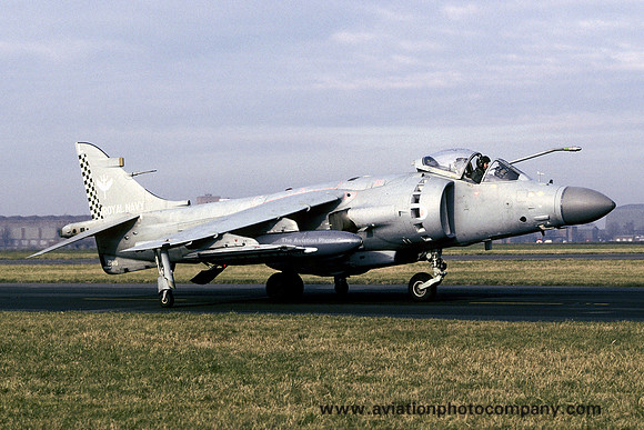 Royal Navy 801 Squadron BAE Sea Harrier F/A.2 ZD615 (1998)