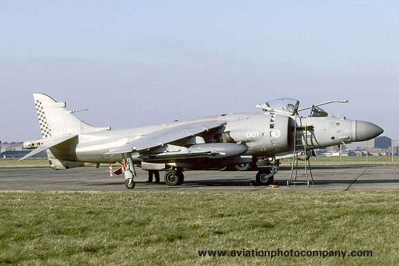 Royal Navy 801 Squadron BAE Sea Harrier F/A.2 ZD578/L001 (1998)
