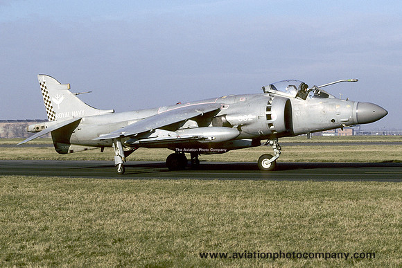 Royal Navy 801 Squadron BAE Sea Harrier F/A.2 ZE602/L002 (1998)