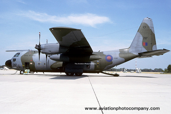 RAF Lyneham Transport Wing Lockheed C-130K Hercules C.1P XV297