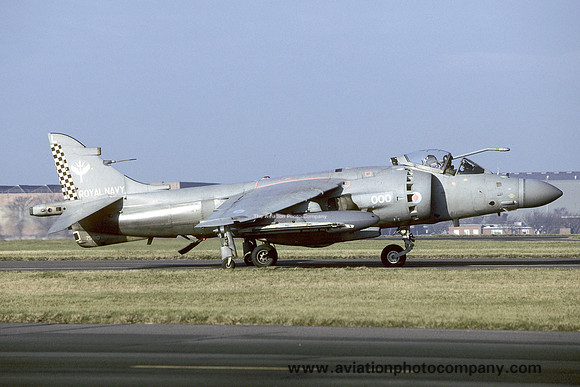 Royal Navy 801 Squadron BAE Sea Harrier F/A.2 ZD610/L000 (1998)