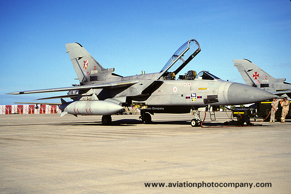 RAF 1435 Flight Panavia Tornado F.3 ZG799/D at RAF Mount Pleasant (1998)