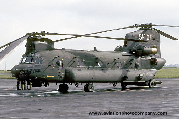 RAF 18 Squadron SFOR Vertol Chinook HC.2 ZA705/BE (1998)