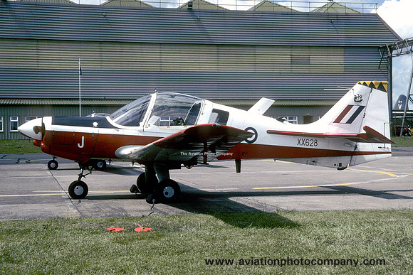 RAF Bristol UAS SAL Bulldog T.1 XX628/J (1998)