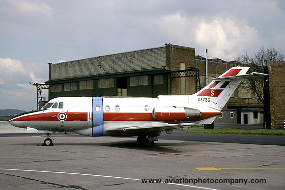 RAF 55 Squadron Hawker Siddeley Dominie T.1 XS736/S (1998)