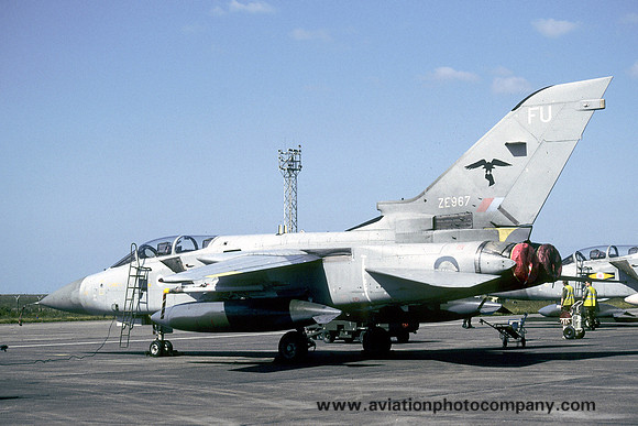 RAF 25 Squadron Panavia Tornado F.3 ZE967/FU (1997)