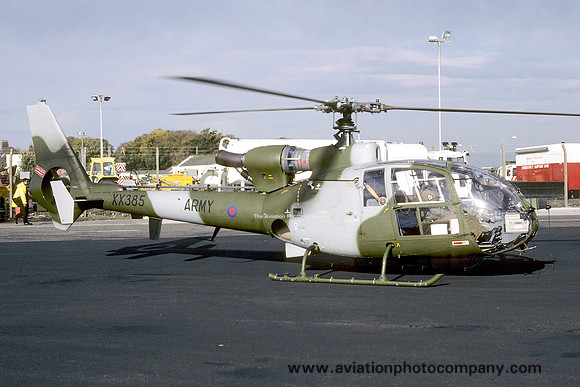 AAC 654 Squadron Westland Gazelle AH.1 XX385 (1998)