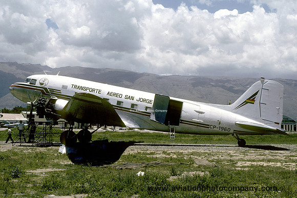 Transport Aereo San Jorge Douglas C-47A CP-1960 (1986)