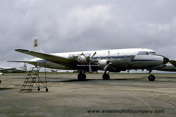 Fri Reyes Douglas DC-6 CP-1767 (1986)
