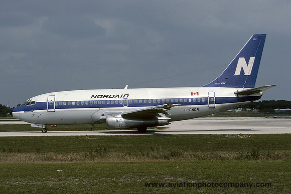 Nordair Boeing 737-242(A) C-GNDR (1986)