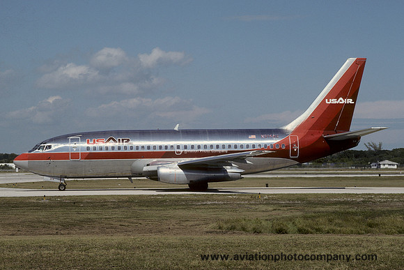 US Air Boeing 737-2B7(A) N314AU (1985)