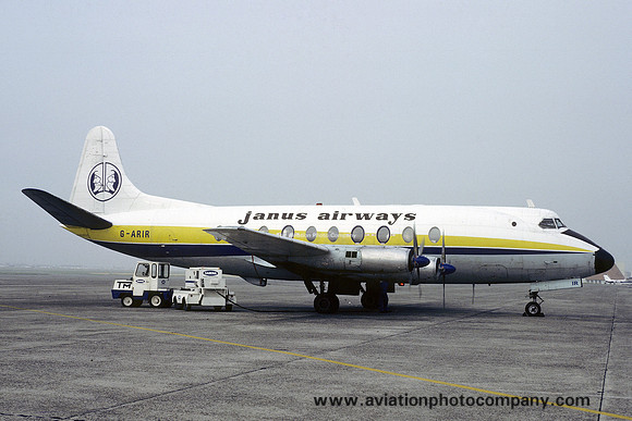 Janus Airways Vickers Viscount G-ARIR (1984)