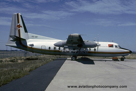Air Niugini Fokker F-27-200 Friendship P2-ANI (1977)