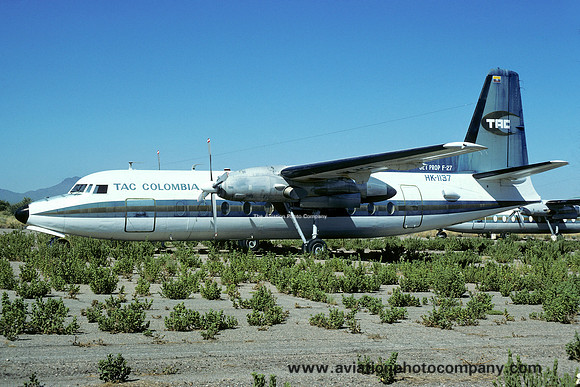 TAC Colombia Fairchild F-27 HK-1137 (1977)