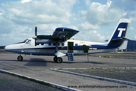 Trans Australia Airlines DHC-6-300 Twin Otter VH-TGH (1977)