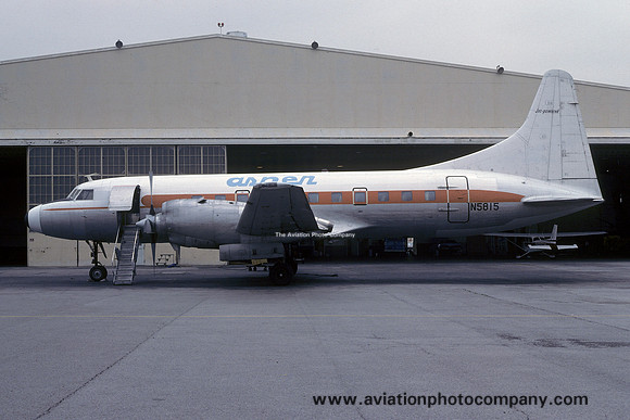 Aspen Airways Convair 580 N5815 (1979)