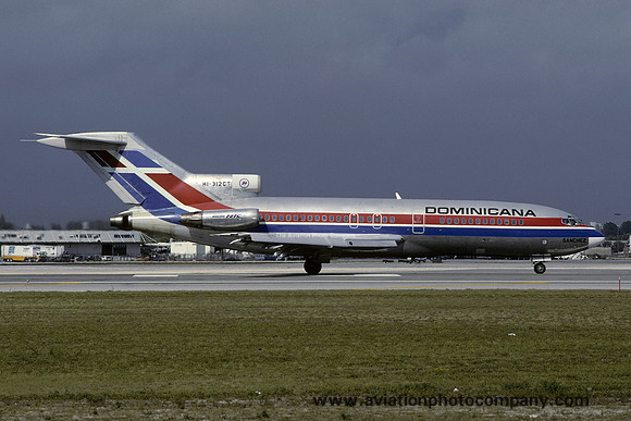 Dominicana Boeing 727-173C HI-312CT (1986)