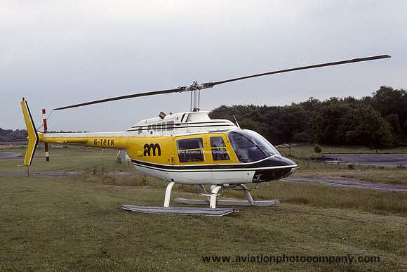 Alan Mann Agusta-Bell 206B Jet Ranger II G=TPTR (1984)