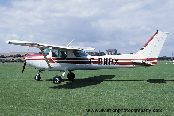 Cessna 152 G-BHPX at Shoreham (1985)