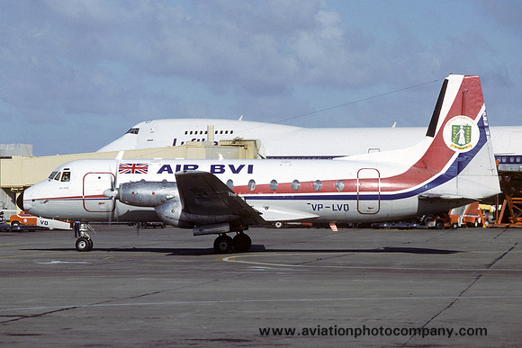 Air BVI Hawker Siddeley HS.748 VP-LVD (1986)