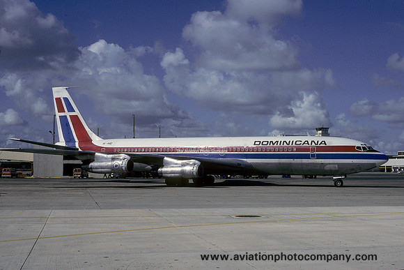 Dominicana Boeing 707-399C HI-442 (1986)
