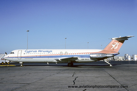 Cyprus Airways BAC One-Eleven 537GF 5B-DAJ (1984)