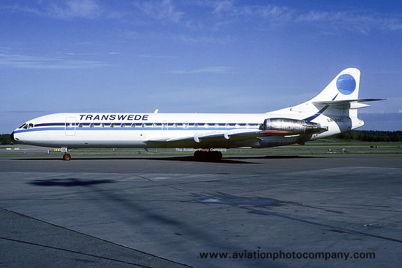 Transwede Sud Caravelle 10-B3 LN-BSE (1985)