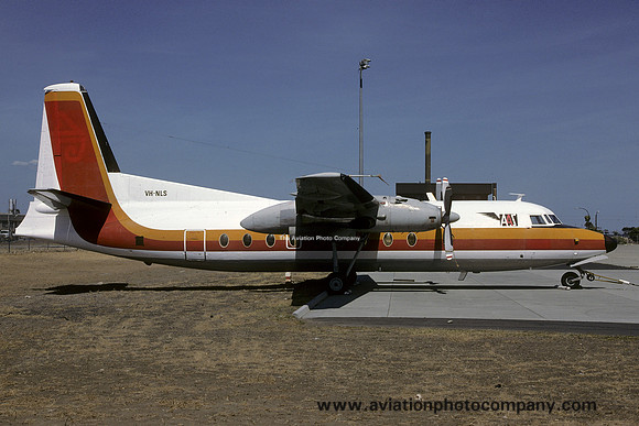 Australian Aircraft Sales Fokker F-27-100 Friendship VH-NLS (1985)