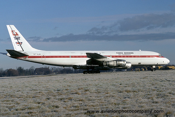 Trans Arabian Air Transport Douglas DC-8-54F ST-AJR (1986)