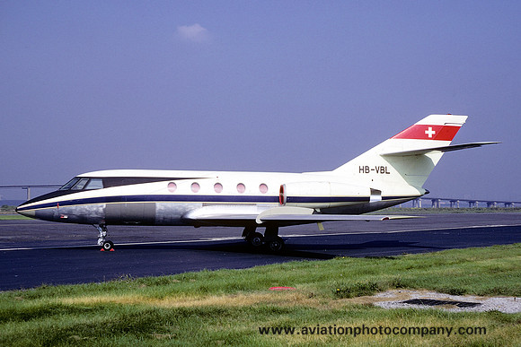 Bernhard Cornfeld Dassault Falcon 20 HB-VBL (1968)