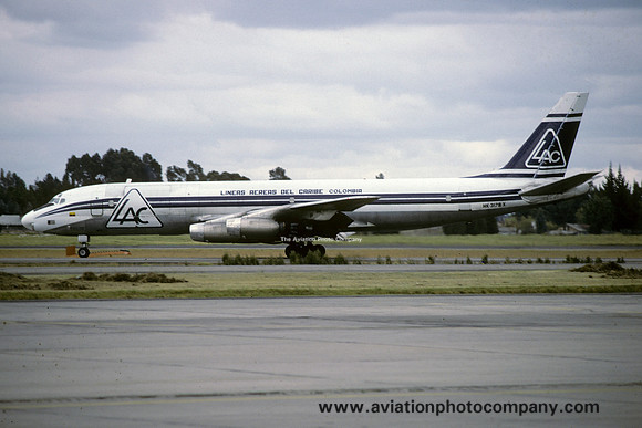 Lineas Aereas Del Caribe Colombia Douglas DC-8-33F HK-3178X (1986)