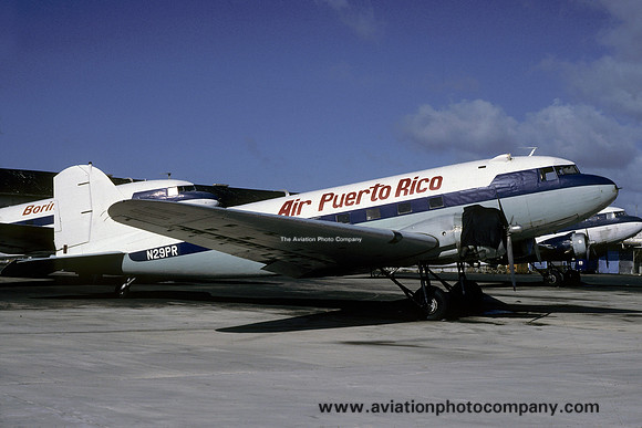 Air Puerto Rico Douglas DC-3 N29PR (1986)