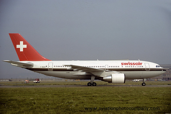 Swissair Airbus A310-222 F-WZEK (1983)