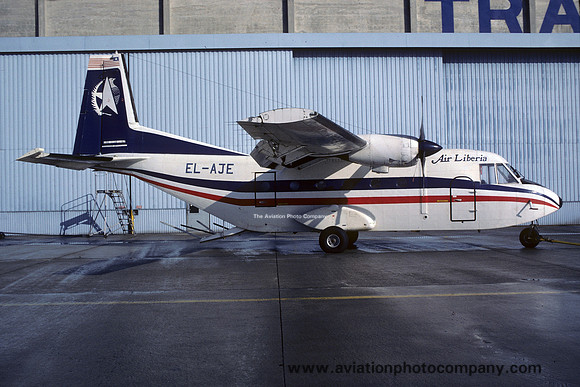 Air Liberia CASA C212-200 EL-AJE (1985)