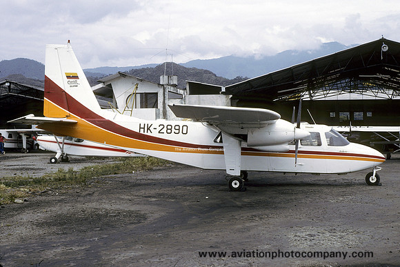 Arall Britten Norman BN-2B-27 Islander HK-2890 (1986)