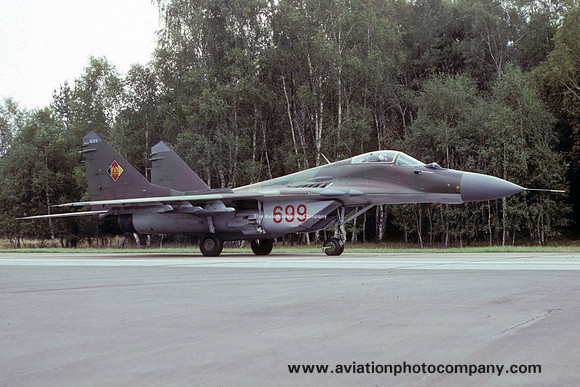 East German Air Force JG3 Mikoyan MiG-29 699 (1990)