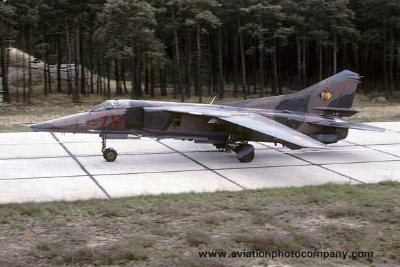 East German Air Force JBG37 Mikoyan MiG-23BN 715 (1990)