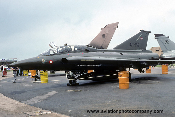 Danish Air Force Esk 729 SAAB Draken TF-35 AT-152 (1991)
