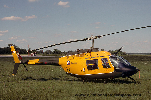 Canadian Air Force 3 CFFTS Bell 206B Jet Ranger III 139302 (1991)