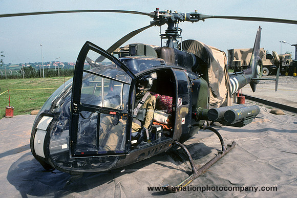 French Army 1 RHC Aerospatiale SA.342M Gazelle 4114/CYH (1991)