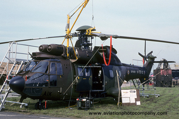 French Army 4 RHCM Aerospatiale AS.532UL Cougar 2272/AIK (1991)