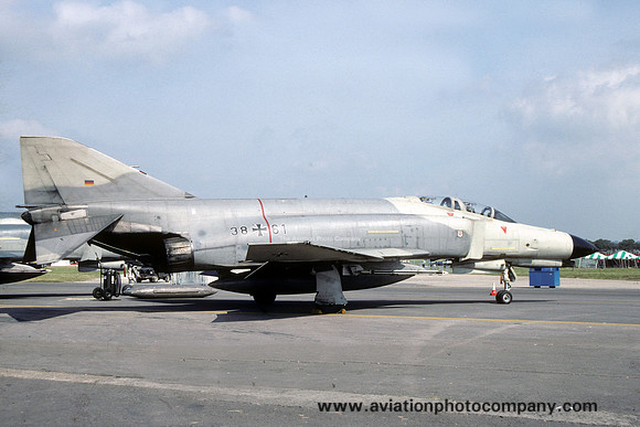 German Air Force JG71 McDonnell F-4F Phantom 38+61 (1991)